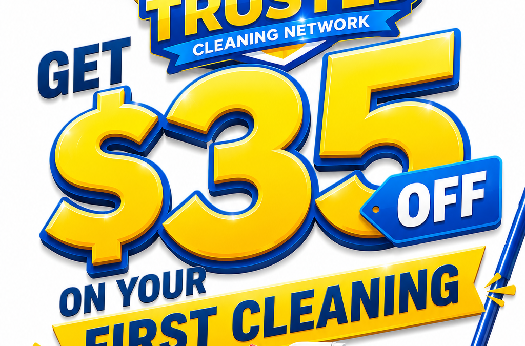 Get $35 Off on Your First Cleaning